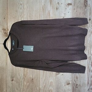 Rodd & Gunn Size XLarge Chocolate Brown Wool and Cashmere Blend Sweater NWT